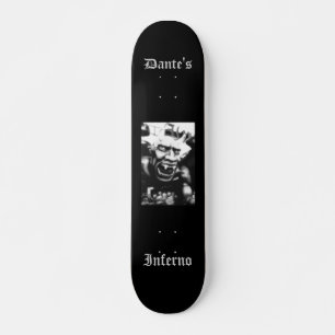 Dante's Inferno (Noir) Customisé Skateboard