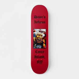 Dante's Inferno (Rouge) Customisé Skateboard