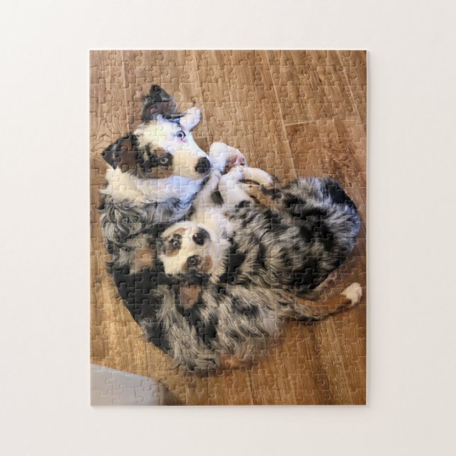 Dany et mini puzzle d'Australiens de lis (Vertical)