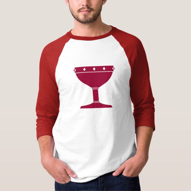 DAoC Albion - le T-shirt raglan des hommes (Devant)