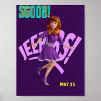 Daphne Blake Scoob ! Titre Poster Jeepers