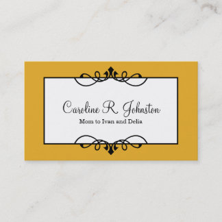 D'appel Ancienne bordure or cadre classique carte mère per