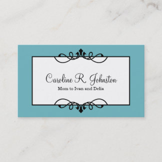 D'appel Bordure bleue calme cadre classique carte mère per