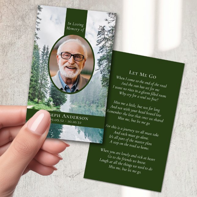 D'appel Carte commémorative des funérailles de la forêt ov (Créateur téléchargé)