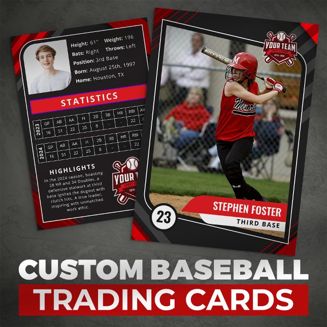 D'appel Carte de collection de baseball professionnelle ro (Créateur téléchargé)