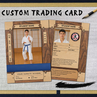 D'appel Carte de collection en bois rustique Ceinture bleu