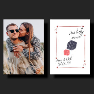 D'appel carte de commerce de photo personnalisée pour cade