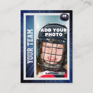 D'appel Carte de commerce du joueur de hockey Souvenir R