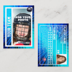D'appel Carte de commerce du joueur de hockey Souvenir R