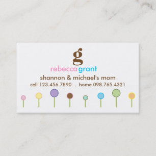 D'appel Carte de "maman" de pavot