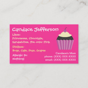 D'appel Carte de maman du petit gâteau de la fille