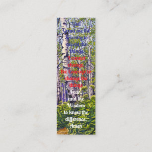 D'appel Carte de prière de marque de mémoire In Love