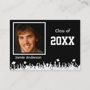 D'appel Carte de profil senior avec vos photos