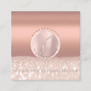 D'appel Carte de rendez-vous Electrolyse Rose Parties scin