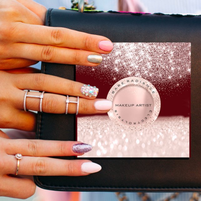 D'appel Carte de rendez-vous Electrolyse Rose Parties scin (Créateur téléchargé)