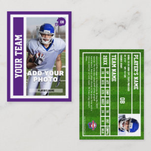 D'appel Carte de trading Quart-Barrière de Football Person