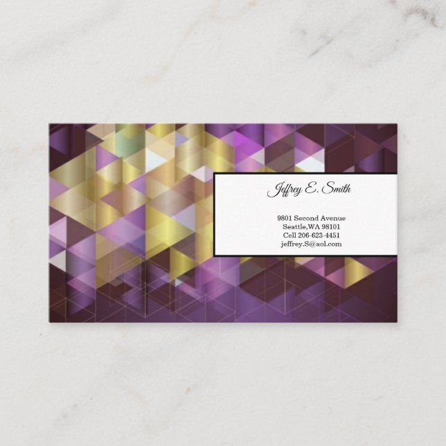 D'appel Carte de visite (Devant)