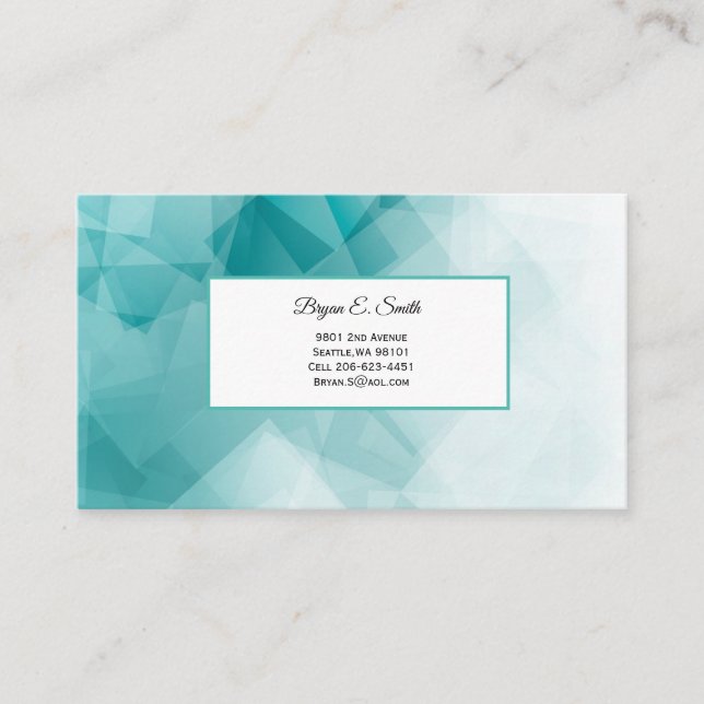 D'appel Carte de visite (Devant)