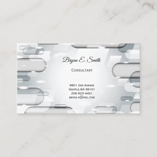 D'appel Carte de visite (Devant)