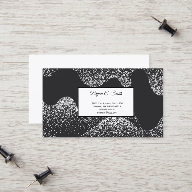 D'appel Carte de visite (Devant/Arrière en situation)