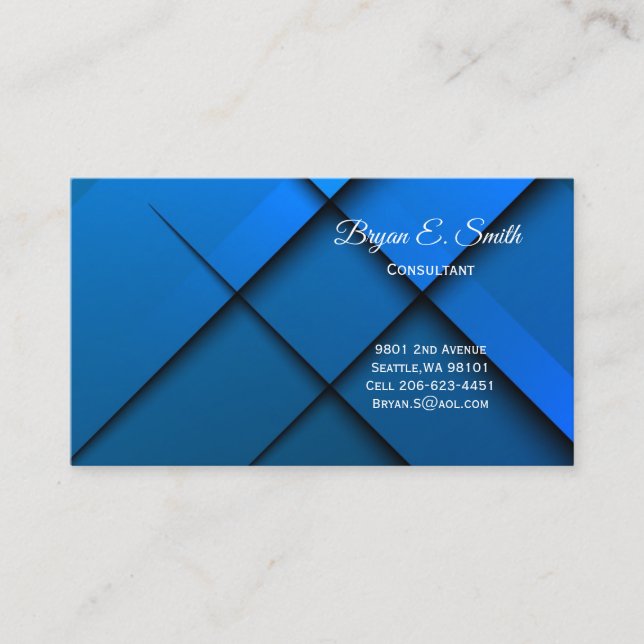 D'appel Carte de visite (Devant)