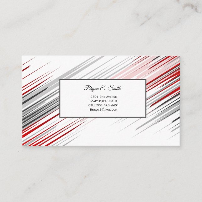 D'appel Carte de visite (Devant)