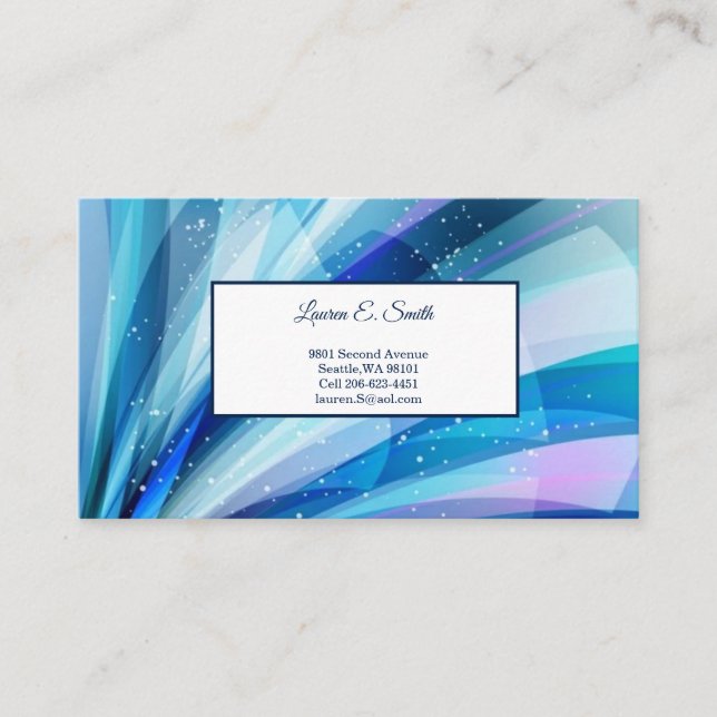 D'appel Carte de visite (Devant)