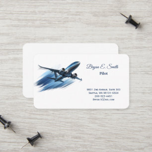 D'appel Carte de visite de pilote