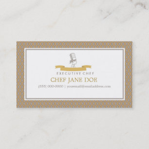 D'appel Carte de visite de télécarte de chef de Baker