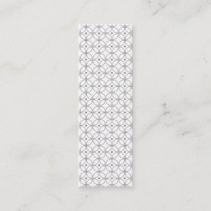 D'appel Carte de visite mince GLAM vintage