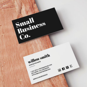D'appel Carte de visite minimaliste