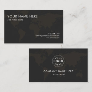 D'appel Carte de visite personnelle à écriture noire sophi