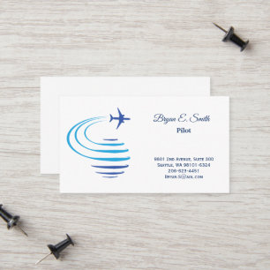 D'appel Carte de visite pilote