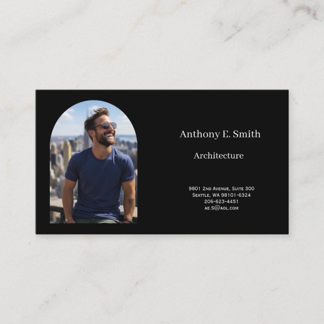 D'appel Carte de Visite Professionnelle (Devant)