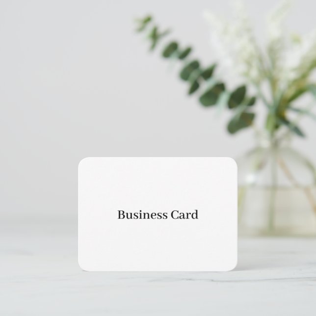 D'appel Carte de visite professionnelle standard, 3,5" x 2 (Debout devant)