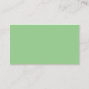 D'appel Carte de visite professionnelle verte menthe moder
