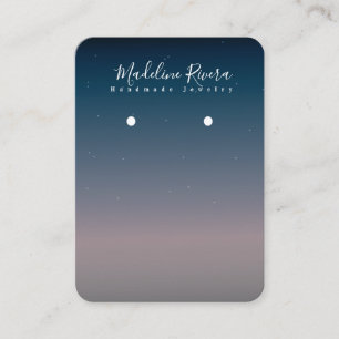 D'appel Carte d'écran d'oreille Sky Blue Gradient faite à 