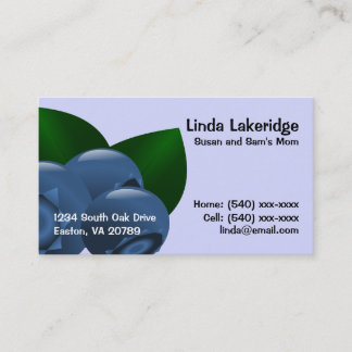 D'appel Carte d'information de contact de maman de