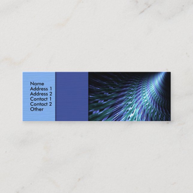 D'appel Carte maigre de contact de vortex dément (Devant)