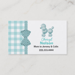 D'appel Carte mère chic Aqua French Pooda