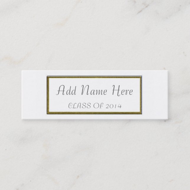 D'APPEL CARTE NOMINATIVE D'OBTENTION DU DIPLÔME (Devant)