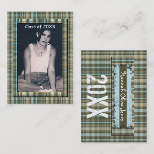 D'appel Classe supérieure Plaid de 2010 Carte photo