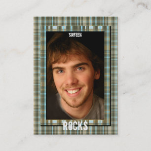 D'appel Classe supérieure Plaid de 2010 Carte photo