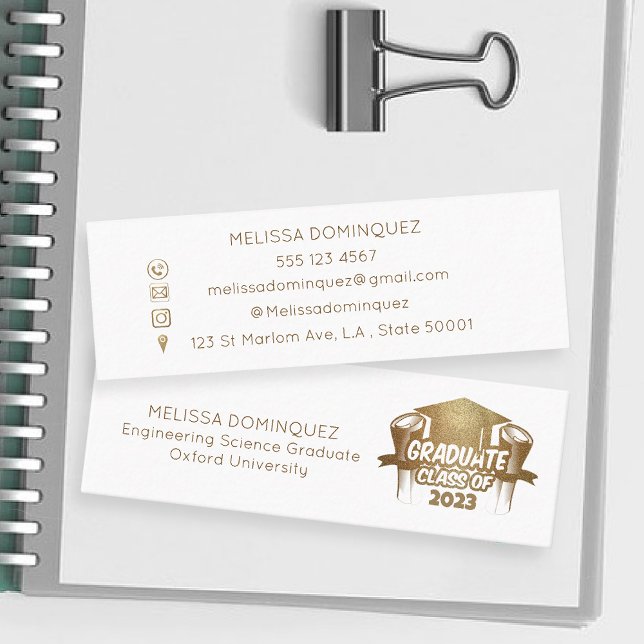 D'appel Elegant Gold Parties scintillant - Carte de nom de (Créateur téléchargé)