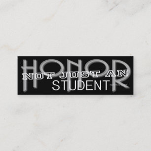 D'appel Étudiant d'honneur - Carte personnelle sur les méd