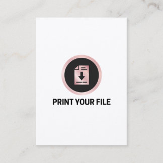 D'appel Imprimez votre fichier Carte de collection 6,35 x