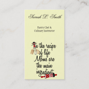 D'appel Les mamans sont le carte de visite principal