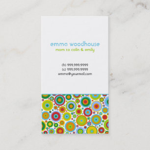 D'appel "Les points géniaux "n" barre" le carte de visite