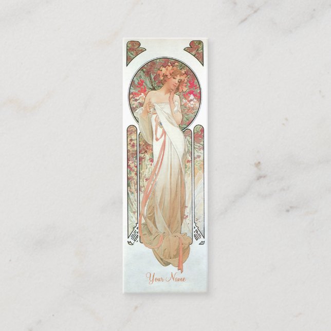 D'appel Me voici ~ Slim Calling / Carte de visite (Devant)