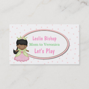 D'appel Petite carte de date de princesse Mommy Play